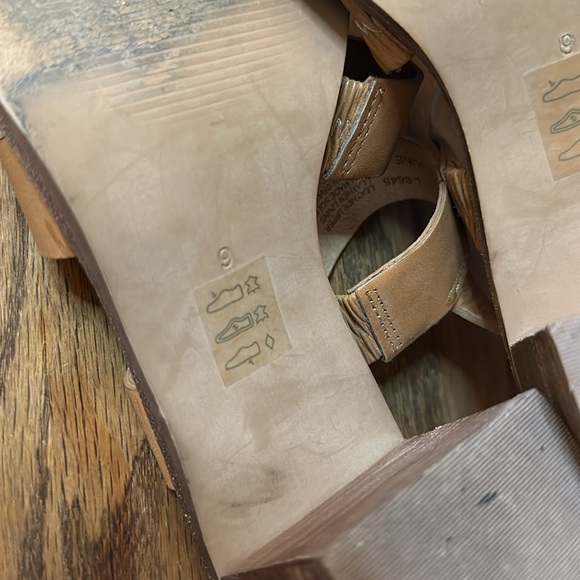 Madewell leather tan sandal size 9 - Picture 3 of 6